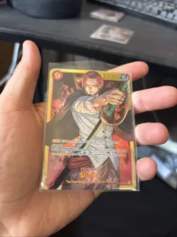 OP01-120 Shanks SEC - One Piece TCG English Card Near-Mint Secret Rare - Image 1