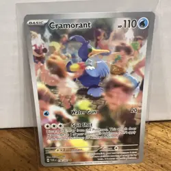 Pokemon Card Cramorant 176/167 - Twilight Masquerade - Near Mint - Image 1