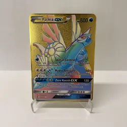 Palkia Gold Metal Pokemon Card-Collectible Gift Display！COOL - Image 1
