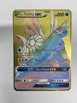Palkia Gold Metal Pokemon Card-Collectible Gift Display！COOL - Image 2