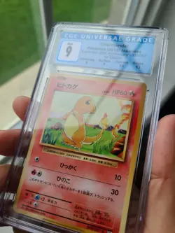 Charmander 009/087 1st Edition Pokemon Card CP6 20th Anniversary CGC Mint 9 PSA - Image 3