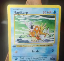 Magikarp 1st Edition Base Set Shadowless 35/102 LP Pokemon Card - Image 2