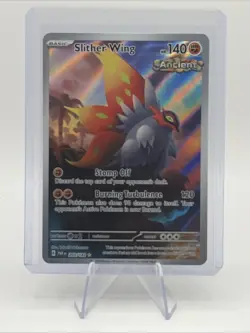 Pokemon TCG Slither Wing Illustration Rare Holo Card 203/182 Sv04: Paradox Rift - Image 1