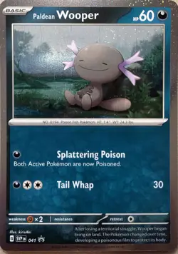 Paldean Wooper Holo Promo SV: Scarlet & Violet Promo Cards 041 NM - Image 1