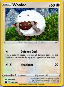 Wooloo - Promo SWSH: Sword & Shield Promo Cards SWSH011 NM - Image 1