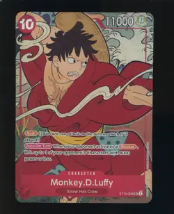 One Piece ST10-006 Monkey D Luffy English Version 1st Anniversary Set - Image 1