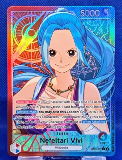 Nefeltari Vivi EB03-001 L AA | One Piece Heroines Edition | One Piece TCG | EN - Image 1
