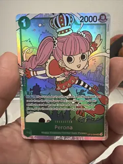 One Piece CCG Perona OP12-034 Super Rare Legacy of the Master - Image 1