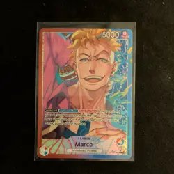Marco OP08-002 Leader Alt Art Pack Fresh ENGLISH One Piece CCG - Image 1
