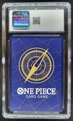 2025 ONE PIECE JP MONKEY D. LUFFY PROMO OP07-033 3RD ANNIV CGC 10 RC7 - Image 2