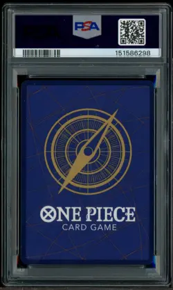 2024 One Piece EN OP07 Pre-Release Winner #067 Eustass Captain Kid PSA 10 - Image 2