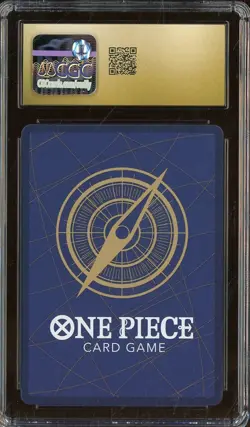 2024 ONE PIECE SHANKS 0P09-04 JPN EMPERORS/NEW WORLD CGC PRISTINE 10 - Image 2