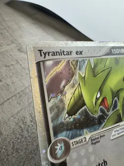 Pokemon TCG Tyranitar EX 17/17 Pop Series 1 Ultra Rare Holo Card #17/17 - Image 5