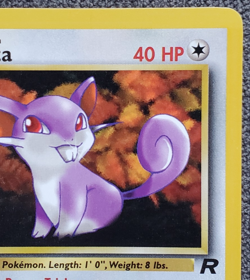 1st Edition Rattata - Team Rocket - #66/82 - Vintage Pokemon Card 2000 WOTC - Image 3