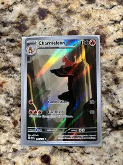 Pokemon TCG Charmeleon Scarlet Violet-151 Illustration Rare Card 169/165 - Image 1