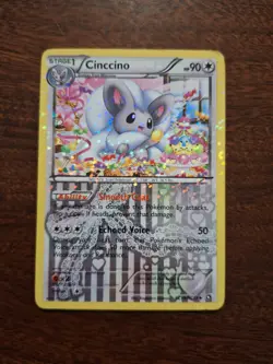 Pokemon TCG Legendary Treasures Radiant Collection Cinccino RC19/RC25 Holo Card - Image 1
