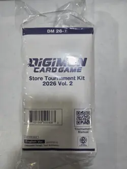 Digimon Card Game Store Tournament Kit 2026 Vol 2 English Sealed X 8 - Image 1