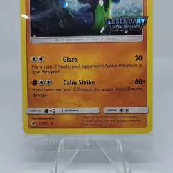Pokemon ZYGARDE Card FORBIDDEN LIGHT 72/131 Legendary PROMO NEW SEALED - Image 3