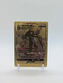 Pokemon🔥GARBODOR VMAX 101/203🔥GOLD FOIL Custom Card🔥Evolving Skies - Image 1