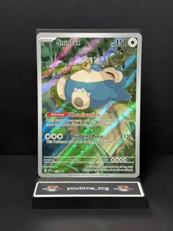 Pokemon Scarlet & Violet Promo Cards Snorlax #051 LP - Image 1
