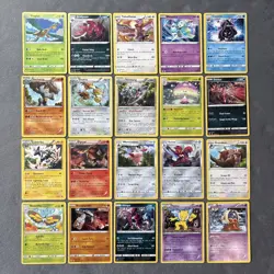 Pokemon Cards Lot All Rare Non Holo Pyroar Jynx Hypno Talonflame Machamp + More - Image 1
