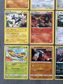 Pokemon Cards Lot All Rare Non Holo Pyroar Jynx Hypno Talonflame Machamp + More - Image 5