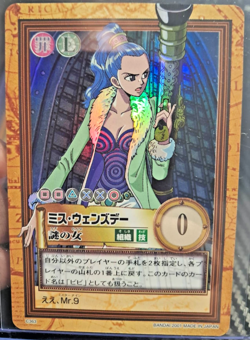 BANDAI One Piece Hyper Battle C363 VIVI HOLO FOIL SCARCE EARLY CARD VINTAGE TCG - Image 1