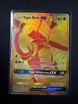 Tapu Bulu GX SV91/ SV94 Full Art Gold Ultra Rare Card Pokemon Hidden NM 1224#273 - Image 1