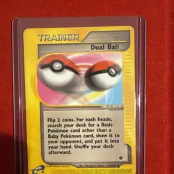 Pokemon Expedition Dual Ball 139/165 Uncommon Trainer Card Lightly Played - Image 1