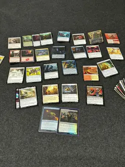 Magic the Gathering Collection Lot | 400+ MTG Cards, Sleeved Commander Decks - Image 2