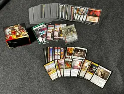 Magic the Gathering Collection Lot | 400+ MTG Cards, Sleeved Commander Decks - Image 3