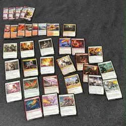 Magic the Gathering Collection Lot | 400+ MTG Cards, Sleeved Commander Decks - Image 4
