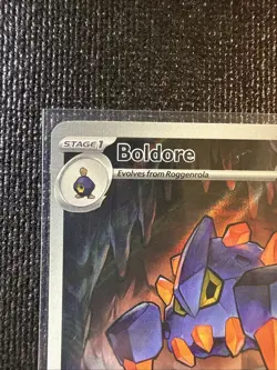 Boldore 128/086 Pokemon TCG White Flare English Card - Image 2