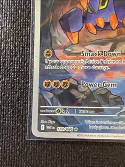 Boldore 128/086 Pokemon TCG White Flare English Card - Image 5