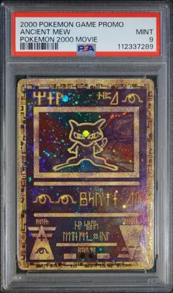 Pokemon Ancient Mew 2000 PSA 9 MINT Game Movie Promo Pokemon Card - Image 5