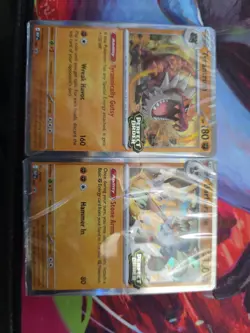 Pokemon TCG Perfect Order Build and Battle Promo Cards (MEP 065/MEP 066) Sealed - Image 1