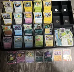 600 + Pokemon Card Lot Holo & Regular Cards, including Chinese cards - Image 1