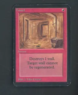 1993 MTG Magic The Gathering Alpha Tunnel - Image 1