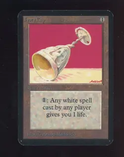 1993 MTG Magic The Gathering Alpha Ivory Cup - Image 1