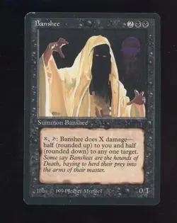 1994 MTG Magic The Gathering The Dark Banshee - Image 1