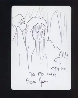 1994 MTG Magic The Gathering The Dark Banshee - Image 2