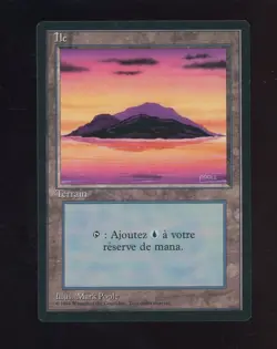 1994 MTG Magic The Gathering French FBB Revised Ile - Image 1