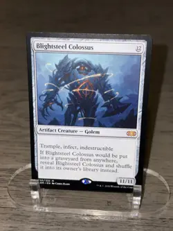 Blightsteel Colossus Double Masters 2022 MTG Magic The Gathering NM - Image 1