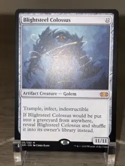 Blightsteel Colossus Double Masters 2022 MTG Magic The Gathering NM - Image 2