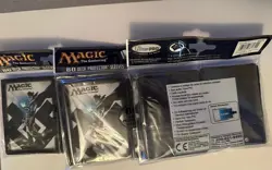 LOT OF 3 MAGIC THE GATHERING ULTRA PRO MI5 JACE 80 COUNT DECK PROTECTOR SLEEVES - Image 2
