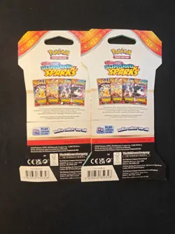 Surging Sparks Sleeved Booster Pack - Lot of 2 Pokemon TCG - Image 2