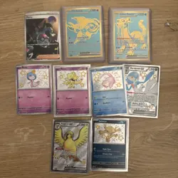 Pokemon Paldean Fates Card Lot of 9 Shiny Rare Baby Shiny, SIR, FA , NM - Image 1