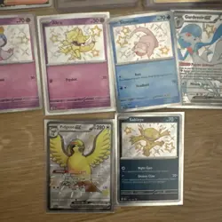 Pokemon Paldean Fates Card Lot of 9 Shiny Rare Baby Shiny, SIR, FA , NM - Image 4