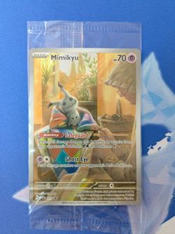 Mimikyu SVP 075 - Paldean Fates Black Star Promo SEALED - Pokemon TCG NM - Image 1
