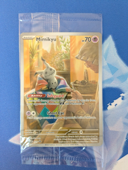 Mimikyu SVP 075 - Paldean Fates Black Star Promo SEALED - Pokemon TCG NM - Image 2